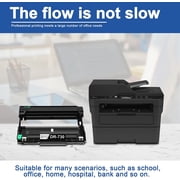 (2 Drum) DR730 DR 730 Drum Unit Replacement for Brother DR730 for HL-L2350DW Printer (Toner is not Included)