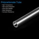 thumbnail image 4 of Plástico Tubería Rígido Policarbonato Redondo Tubo Transparente 0.23"(6mm) ID 0.31"(8mm) OD 6" (150mm) Alto Impacto para Iluminación, Maquetas, Agua Plomería, Paquete de 3, 4 of 7
