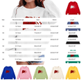 thumbnail image 3 of LIJCC Girls and Boys Funny Love Heart Print Long Sleeve Pullover Round Neck Sweatshirt Soft Casual Loose Outwear Tops(White,11-12 Years), 3 of 4