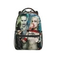 thumbnail image 6 of Suicide Squad Joker Harley Quinn Laptop Backpack Daypack Large Capacity Multipurpose Travel Bags Lightweight Satchel Rucksack, 6 of 6