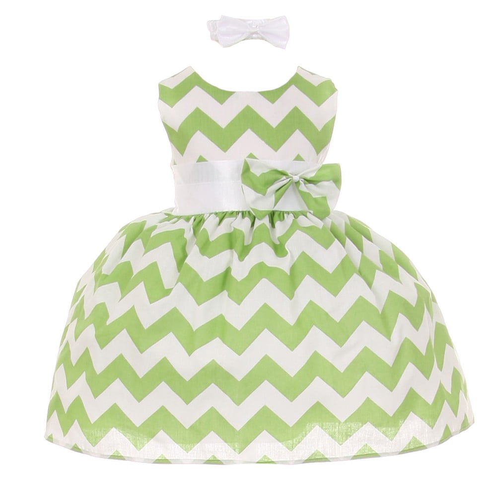 baby girl sage green dress