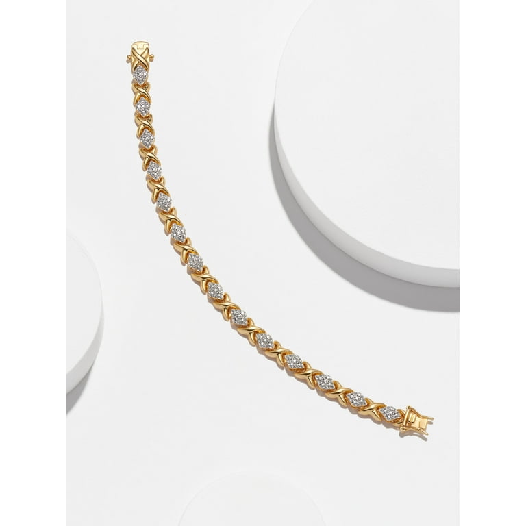 Glitter Luxury Tennis Bracelet 【GOLD】 Luxury Tennis Bracelet 【5mm / GOLD】 | Glitter