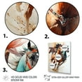 thumbnail image 3 of Designart Herd Of Horses Running III Canvas Wall Art, 3 of 5