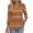 BohemiaOrange, variant on V Neck Womens Tops 3/4 Length Sleeve Tops for Women Babydoll Tunic Dressy Casual Womens Blouses
