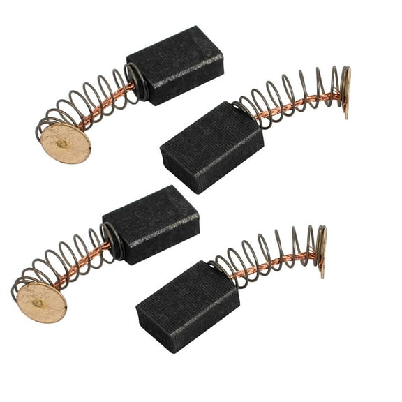 2 Pairs Electric Drill Motor Rotary Power Tool Carbon Brush 5 x 9 x 13mm Black
