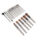 thumbnail image 5 of 20 Pcs Makeup Brush Set Champagne Gold Soft Fine Dense Bristles Foundation Powder Eyeshadow Brushes, 5 of 5