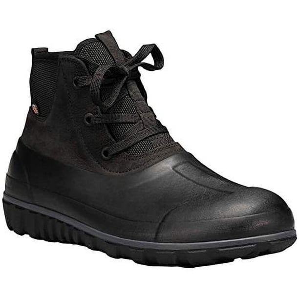 Bogs Mens 10 Casual Nubuck Leather Waterproof Lace Up Ankle Snow Boots Black NEW Bogs Snow Boots For Men | DICK main image 2