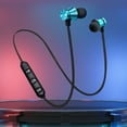thumbnail image 2 of Bdday Bluetooth Headphones, 10h Playtime Wireless Bluetooth Earbuds W/Mic In-Ear Magnetic Neckband Earphone, Sweatproof Deep Bass Headset for Home, Traveling, Outdoor, Business Trips, 2 of 3