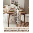 thumbnail image 3 of Farmhouse Western Star on Vintage Letter Table Runner-36 Inch Long Home Quote Table Runners Linen Burlap Tablerunner for Kitchen Dining Room Holiday Party, 3 of 9