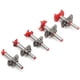 thumbnail image 3 of Abridor De Agujeros Para Carpintería, Cortador De Agujeros Para Bisagras, Nitidez Práctica Y Práctica, Duradero, 5 Piezas De Acero De aleación Para Cerraduras De Puertas De, 3 of 8