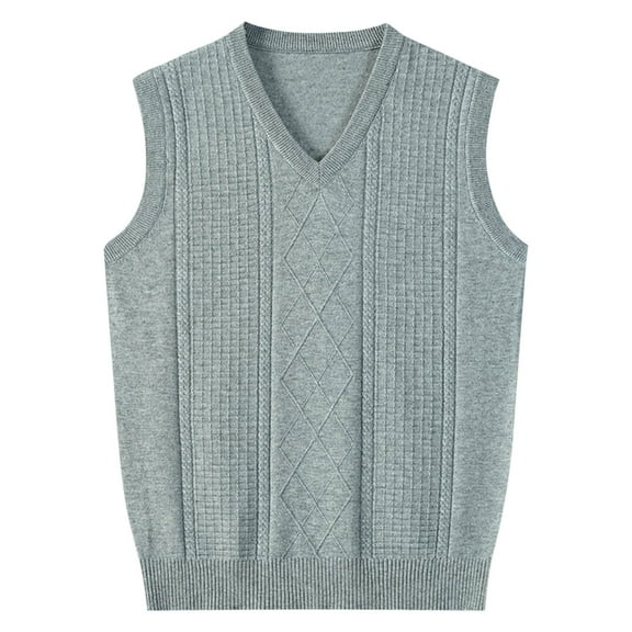 Mlzmgr Tank Tops for Men Cotton Knit Warm Fleece Shirts Winter Homewear Lounge Mens Tops Solid Color M-4XL