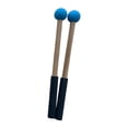 thumbnail image 4 of 2x Baquetas de Silicona Clásicas, Mazo de Platillos, Mazos de Percusión de Mano para Profesionales Y Principiantes, de Instrumentos de Percusión Azul Sunnimix baquetas de percusión, 4 of 8
