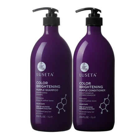 Luseta Luseta Color Brightening Purple Shampoo And Conditioner