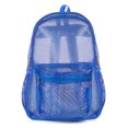 thumbnail image 2 of K-Cliffs Unisex 100% Mesh Backpack Student Bookbag  Simple Classic School Book Bag (Royal Blue), 2 of 6