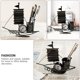 thumbnail image 3 of ADDHAT Sailboat Desktop Ornament De Metal Negro Para Y Organizador De Oficina, 3 of 8