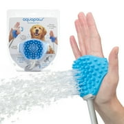 Aquapaw Dog Bath Brush - Sprayer and Scrubber Tool in One - Indoor/Outdoor Dog Bathing Supplies - Pet Grooming for Dogs or Cats with Long and Short Hair - Dog Wash with Hose and Shower Attachment