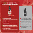 thumbnail image 5 of Migcopat Zeolite Cleanse Liquid Drops, Strawberry Watermelon Flavor, Supports Natural Body Balance & Digestive Comfort, Vegan, 60ml, 5 of 8