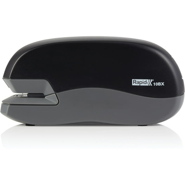 Rapid Electric Stapler - 10 Sheets Capacity - 4 x AA Batteries - 1 Each - Black Rapid Electric Stapler - 10 Sheets Capacity - 4 x AA Batteries - 1 Each - Black