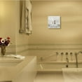 thumbnail image 2 of Stupell Industries Baby Zebra Bath Time Cute Animal Design Graphic Art Unframed Art Print Wall Art, 12x12, by Kim Allen, 2 of 6