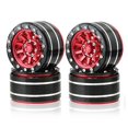 thumbnail image 1 of Metal 1.9Inch Beadlock Wheel Rim Outer Diameter 55mm for RC 1/10 12mm Hex Crawler Car Axial SCX10 90047 CC01 TRX4, 1 of 5