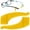 Yellow, variant on Eyeglass Ear Grips - 5Pair Eye Glasses Ear Grippers Anti-Slip Holder, Soft Silicone Eyeglass Ear Hooks, Glasses Ear Grip Sleeve Retainer for Sports Glasses, Sunglasses Reading Glasses