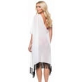thumbnail image 2 of HAPPY BAY Women's Beachwear Swimsuit Coverups Summer Swim Beach Dress Cover ups for Swimwear Women Loose Flowy Bathing Suit 1X-2X Snow White_AC517, 2 of 6