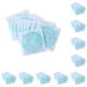 thumbnail image 2 of Wosthever 10 Uds. Colector de pelo antibloqueo de un solo adhesivo para drenaje de suelo tapón filtro baño cocina ducha suministros verde Verde 10piezas, 2 of 6