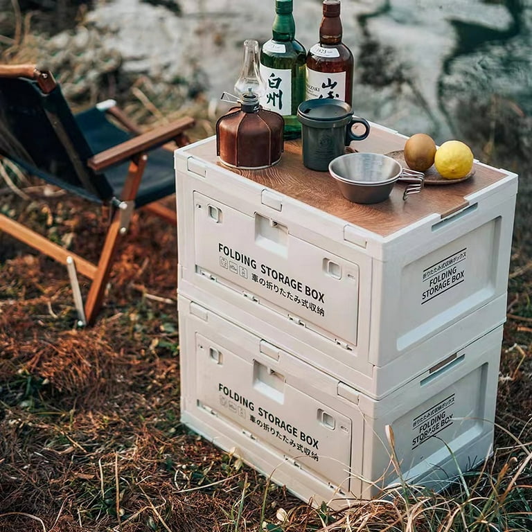 Outdoor Camping Folding Box Car Storage Box Food Organizer