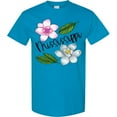 thumbnail image 3 of Inktastic Mississippi Magnolia Flowers and Leaves T-Shirt, 3 of 5