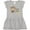 AC-Heather Grey, variant on Daddy's Little Monkey Girls Toddler Dress