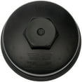 thumbnail image 4 of Dorman 904-204CD Engine Oil Filter Cover for Specific Models, Black Fits select: 2003-2010 FORD F250, 2003-2010 FORD F350, 4 of 5