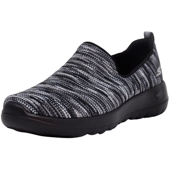Skechers Women's Gowalk Joy Slip-on Shoe White/Silver, 7.5 M US
