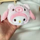 thumbnail image 3 of LLavero de felpa de Anime Sanrio Kuromi, cartera con melodía Cinnamoroll, monedero, organizador de auriculares, bolso colgante, llavero, regalos para niñas, 3 of 5