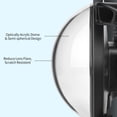 thumbnail image 3 of Dual Handheld Dome Camera Diving Case, Waterproof 180 View 45m/147.6ft Dome Dual Handheld Port Protective Case  for  9 Action Camera, 3 of 7