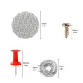 thumbnail image 4 of Car Roof Headliner Repair Rivets Kit 50x for Auto Roof Liner Fabric Repair, 4 of 5