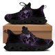 thumbnail image 1 of Zapatos planos de primavera para hombre, diseño de calavera punk, zapatillas informales para hombre, calzado con cordones para caminar de verano para niños, 1 of 6