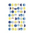 thumbnail image 2 of Lula Bijoux and Company 12x14 White Modern Wood Framed Museum Art Print Titled - Natural Multi Dots 2, 2 of 4