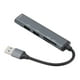 thumbnail image 5 of Diseño elegante USB 3.0 Docking Hub, con lector de tarjetas TF/SD Docking Station 2x USB 2.0 USB Splitter para dispositivos USB Gaming Desk Laptops PC, 5 of 7