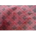 thumbnail image 4 of oneOone Cotton Silk Fabric Leaves & Geometric Block Fabric Prints By Yard 42 Inch Wide, 4 of 4