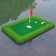 thumbnail image 3 of para golf flotante, Wandteppich para golpear golf Backyard Game Wandteppich de césped premium para piscina interior y exterior y juegos de jardín d Los 57x90CM DYNWAVEMX Verde de golf flotante, 3 of 8
