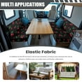 thumbnail image 3 of Uorisanigo Cherry Print RV Dinette Cushions Covers, Elastic Camper Cushion Cover Loveseat Slipcovers Washable Sofa Cushions for Travel Trailer Couch (1 Bench & 1 Backrest Covers), 3 of 7