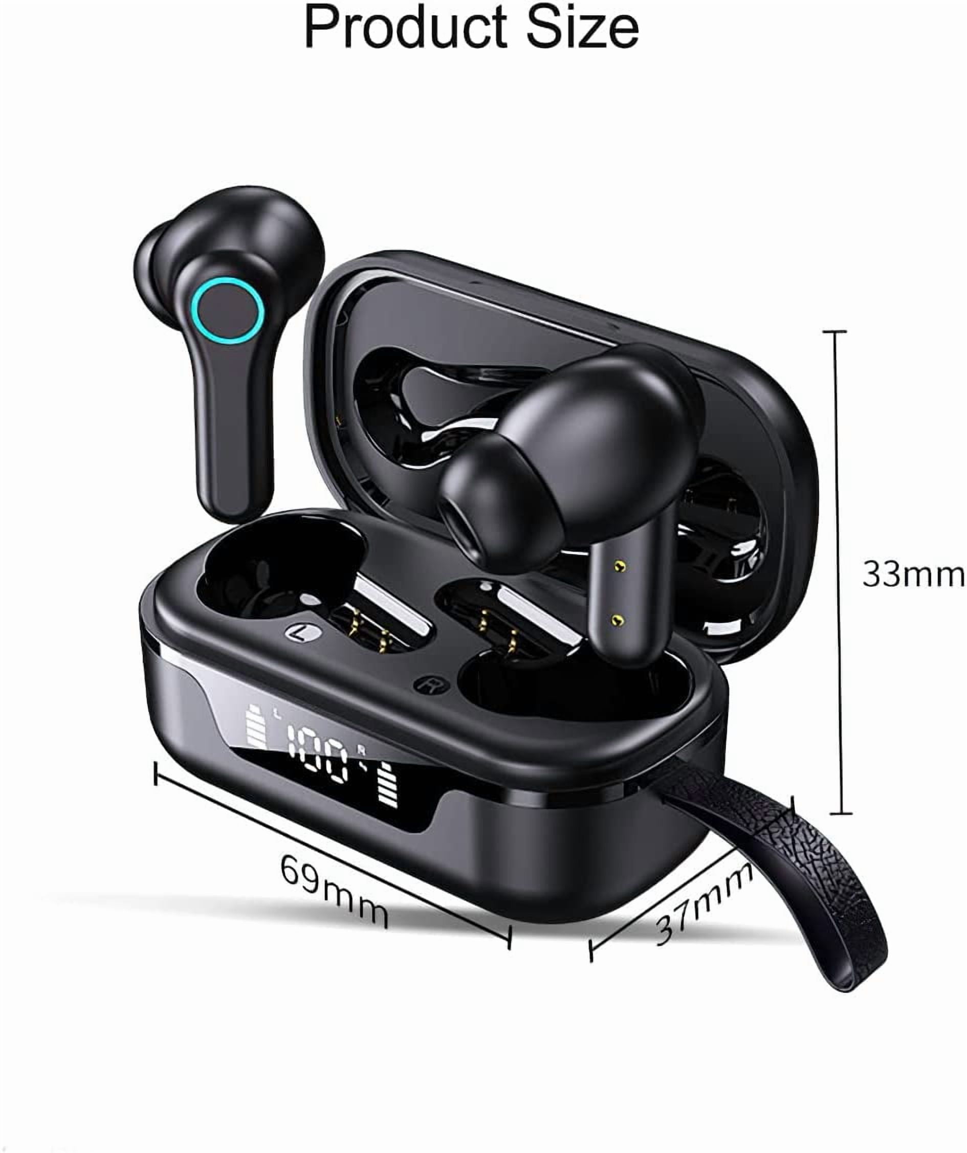 TWS Wireless Bluetooth Earphones ANC Earbuds for Google Pixel 9/Pro/Pro XL/9a Phones - Headphones True Stereo Headset Hands-free Mic Active Noise Canceling