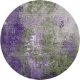 thumbnail image 2 of Addison Rugs Mayfield Premium Machine Washable Transitional Abstract Olive Round Rug, 8' x 8', 2 of 6