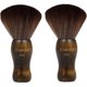 thumbnail image 1 of wonima11 2pcs Neck Duster Brush, Natural Fiber Wooden Handle Cutting Kits Salon Hair Removal Brush Broken Hairbrush, 1 of 1
