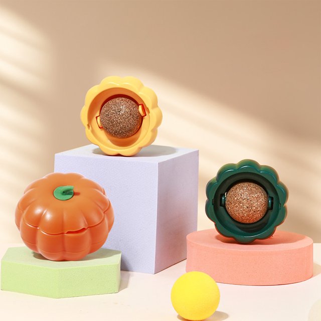 Juguetes para Mascotas XWSHYW para Perros grandes Calabaza Bolas de Menta