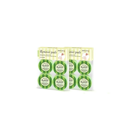 Absolute New York Nail Polish Remover, Spring Fresh, 32 Ct, 4 Pack