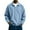 Light Blue -AC03, variant on Dwellite Men's Waffle Knit Sweater Long Sleeve Loose Fit Shirt Casual Collared Lightweight Fall Sweatshirts Gray 4XL