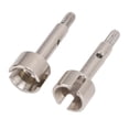 thumbnail image 2 of Metal Rear Wheel Axle Cups, RC Rear Wheel Axle Cups Reduce Shaking 2pcs  for 124008 124010 RC Cars, 2 of 8