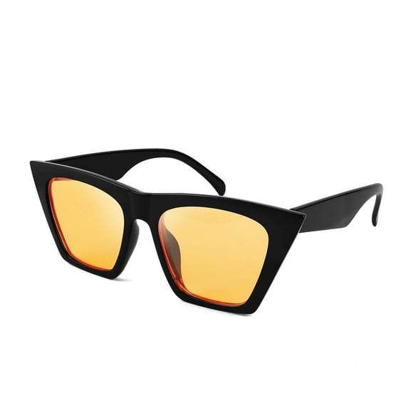 Gafas de Sol FEISEDY Vintage Ojo de Gato Cuadrado B2473 para Mujeres