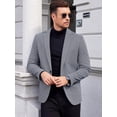thumbnail image 4 of COOFANDY Men Elegant Blazer Slim Fit Tweed Herringbone Blazer Jacket Lightweight Suit Coats Casual Daily Wear, 4 of 6